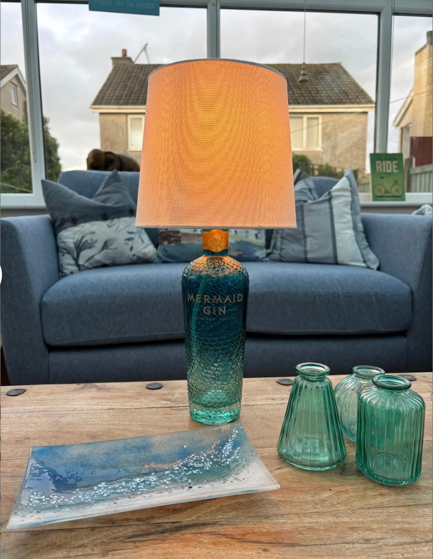 Mermaid Lamp- Blue