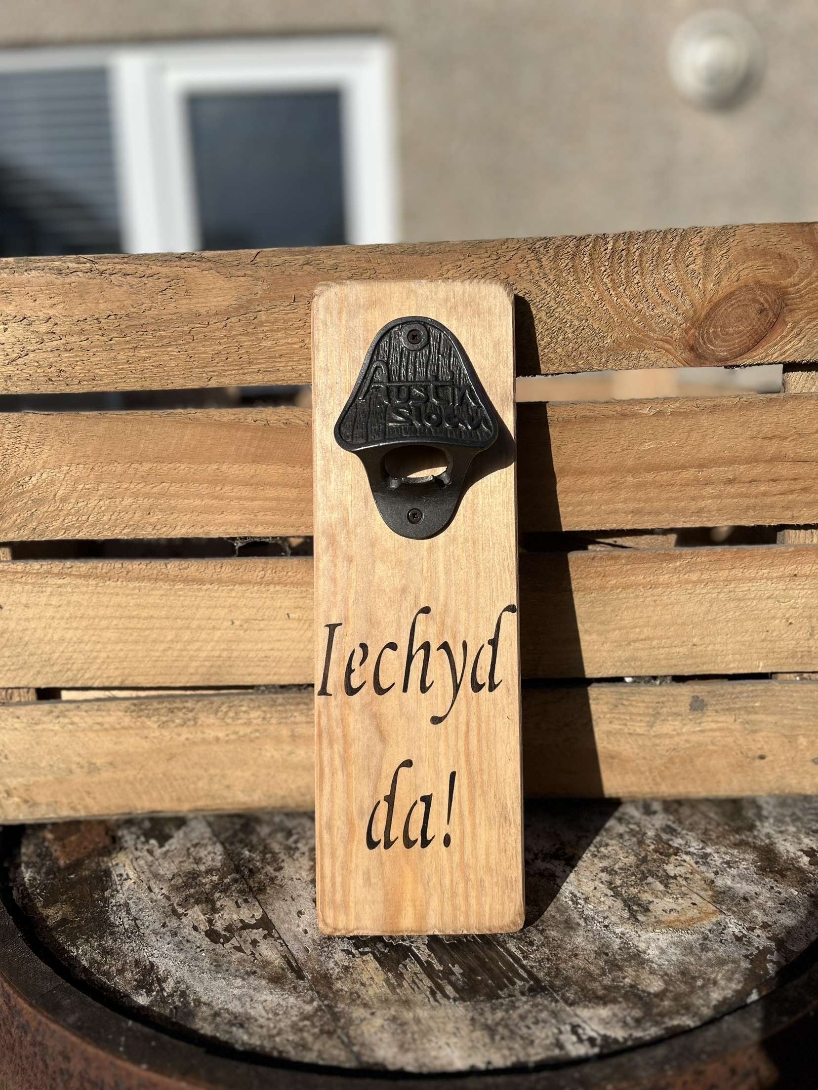 Bottle Opener- Iechyd Da!