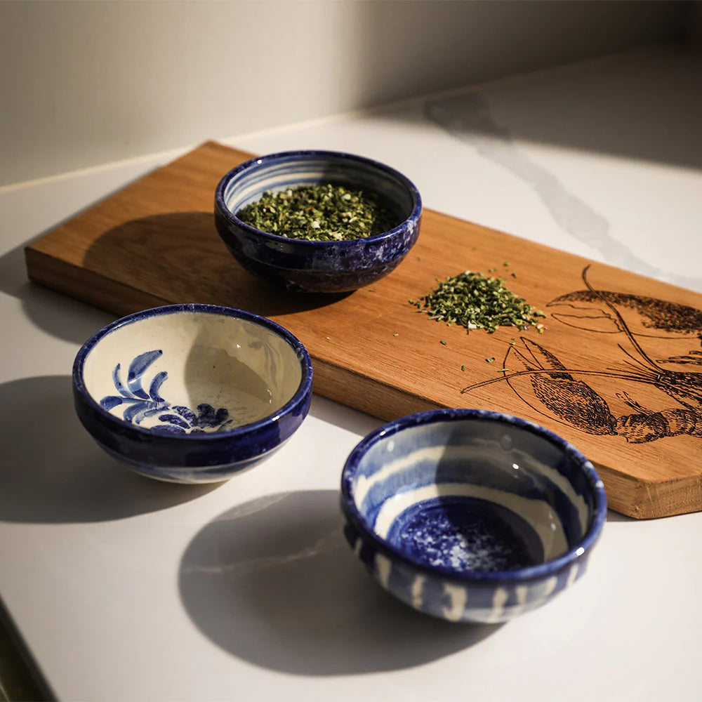 Ceramic Dip Bowl- Ripple