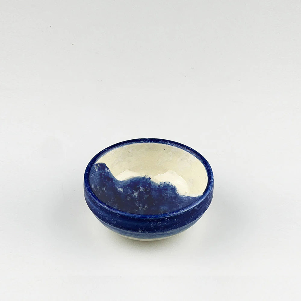 Ceramic Dip Bowl-Wave
