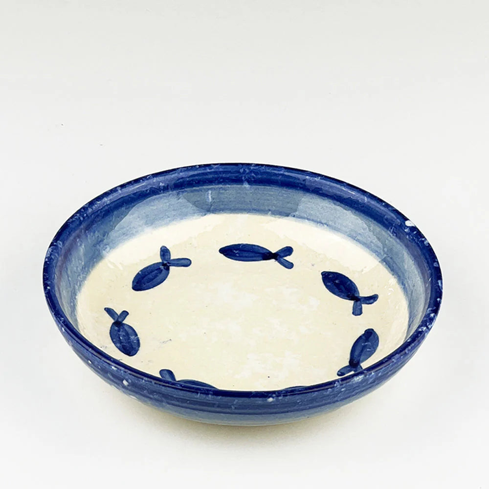 Fish Ceramic Serving Bowl- Medium