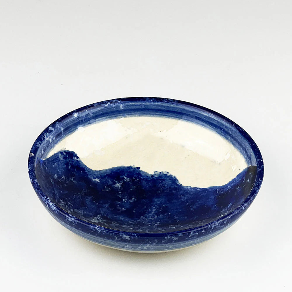 Wave Ceramic serving Bowl-medium
