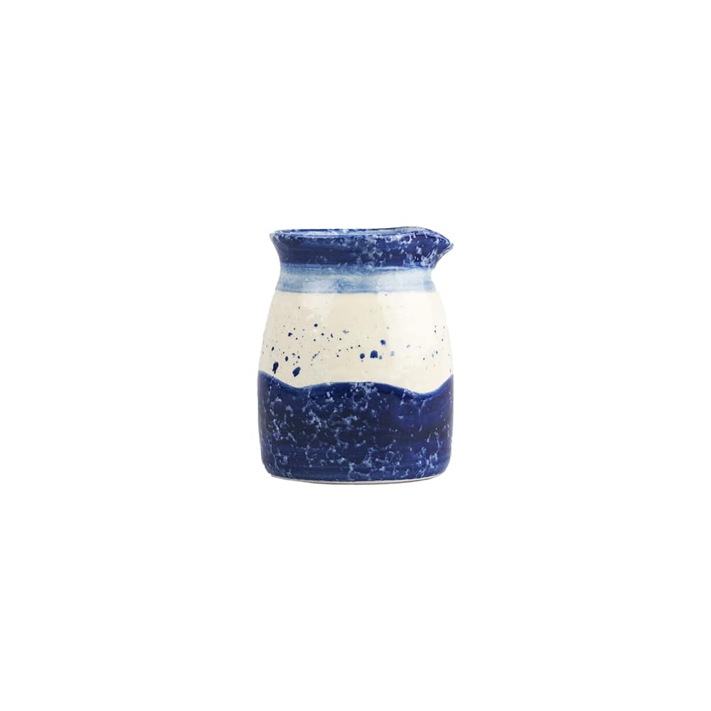 Wave ceramic small jug
