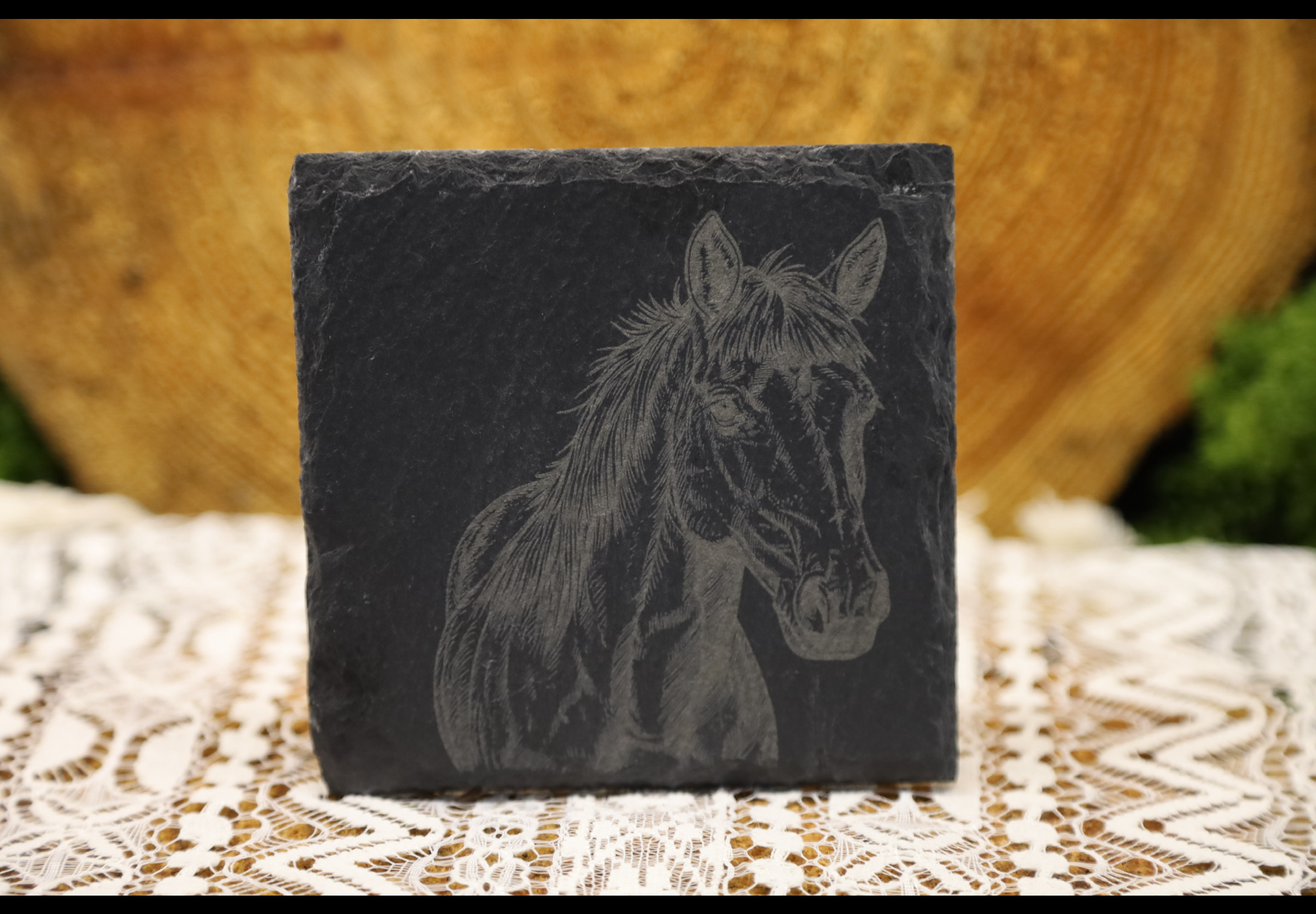Horse Slate Coaster